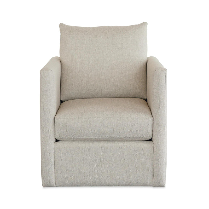 Bassett Beckham Swivel Fabric Chair 2676-05 1495-2 IMAGE 2