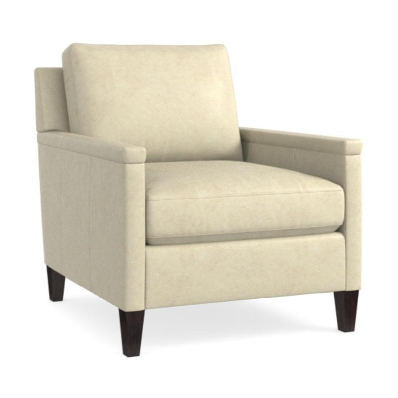 Bassett Miranda Stationary Leather Chair 2789-12L 7224-1 IMAGE 1