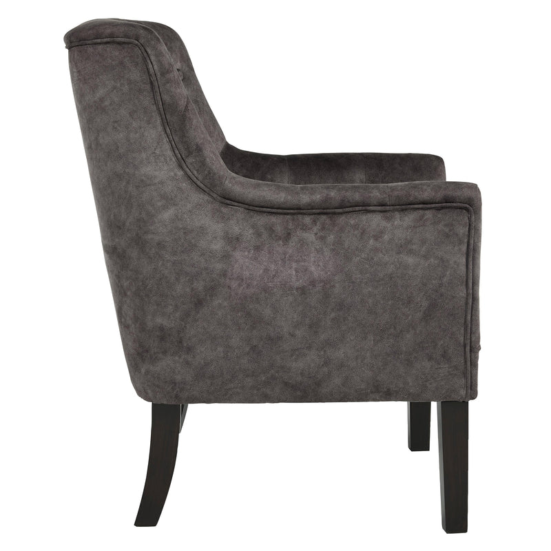 Signature Design by Ashley Drakelle Stationary Leather Look Accent Chair A3000049 IMAGE 2