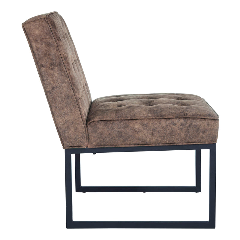 Signature Design by Ashley Cimarosse Stationary Leather Look Accent Chair A3000108 IMAGE 2