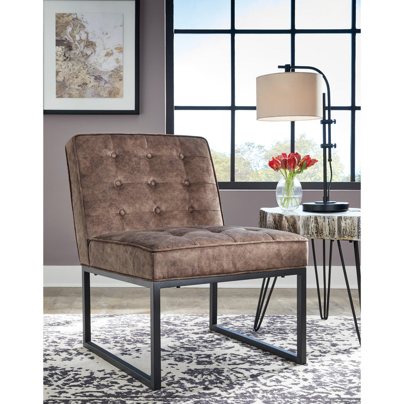Signature Design by Ashley Cimarosse Stationary Leather Look Accent Chair A3000108 IMAGE 4