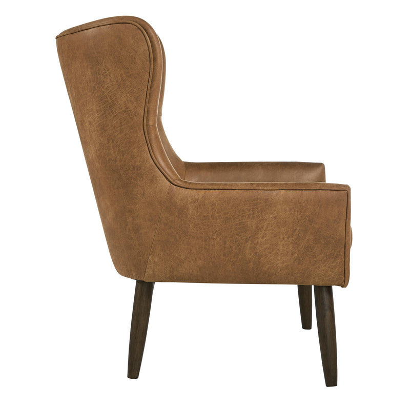 Signature Design by Ashley Brentwell Stationary Leather Look Accent Chair A3000276 IMAGE 2