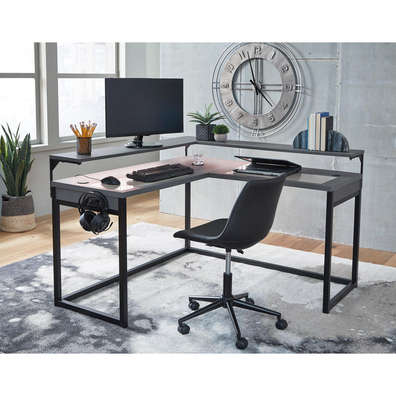 Signature Design by Ashley Office Desks L-Shaped Desks H400-24 IMAGE 12