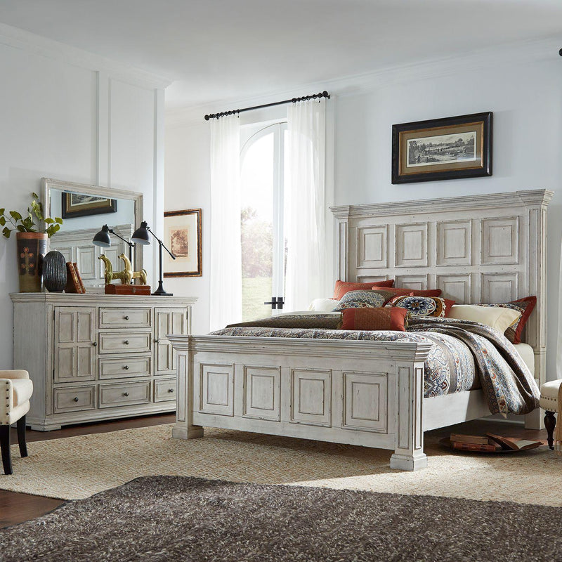 Liberty Furniture Industries Inc. Big Valley 6-Drawer Dresser with Mirror 361W-BR-DM IMAGE 3