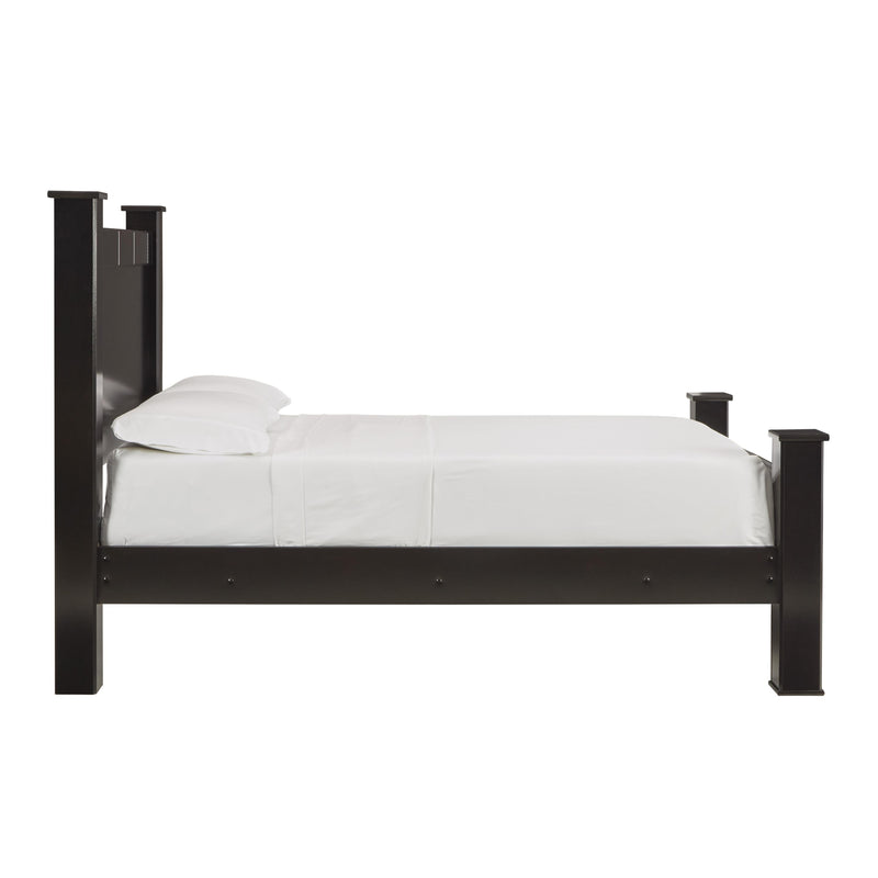 Signature Design by Ashley Mirlotown Queen Poster Bed B2711-61/B2711-67/B2711-64/B2711-98 IMAGE 3