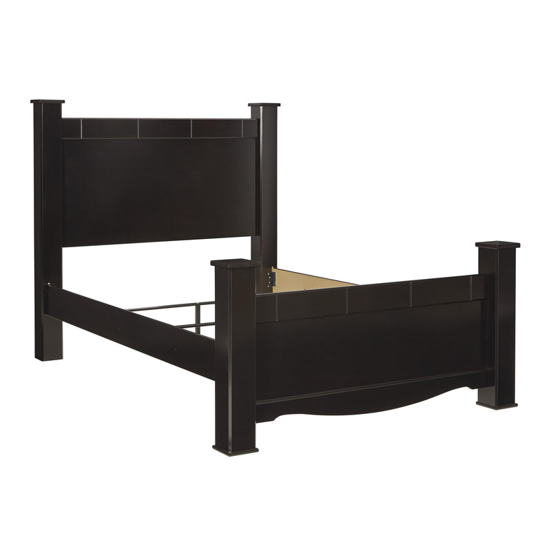 Signature Design by Ashley Mirlotown Queen Poster Bed B2711-61/B2711-67/B2711-64/B2711-98 IMAGE 4