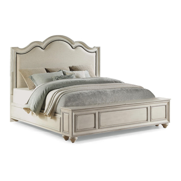 Flexsteel Harmony King Upholstered Panel Bed with Storage W1070-90KS IMAGE 1
