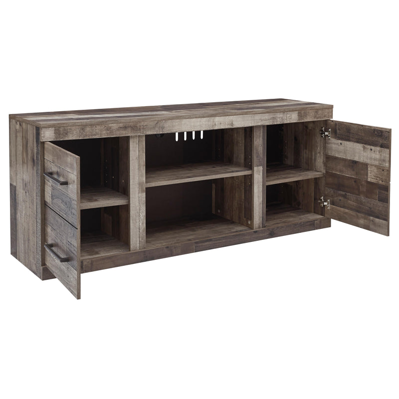 Signature Design by Ashley Derekson TV Stand with Cable Management EW0200-168 IMAGE 2