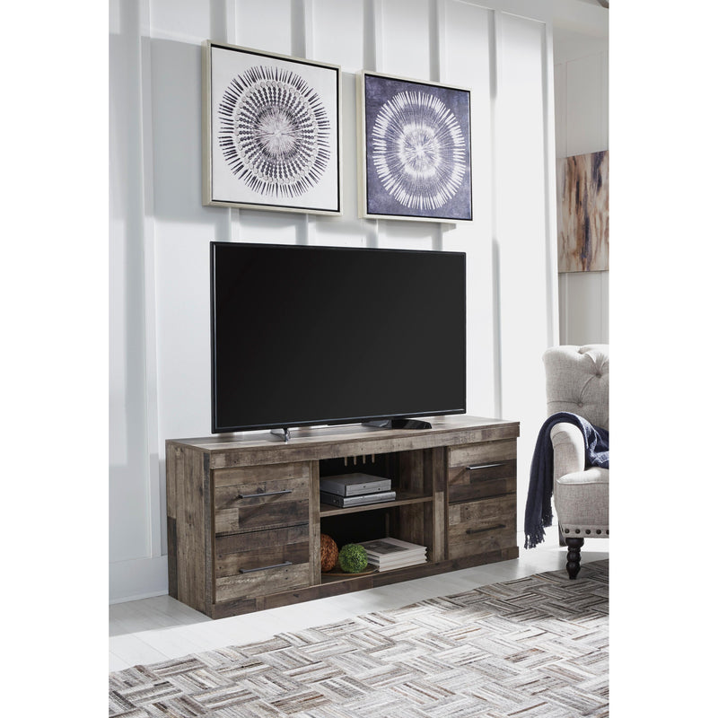 Signature Design by Ashley Derekson TV Stand with Cable Management EW0200-168 IMAGE 7
