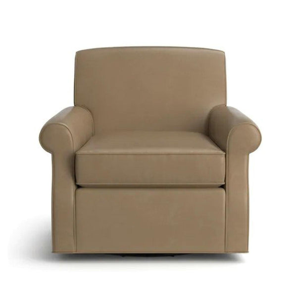 Bassett Brevard Swivel Leather Chair 1264-05LS IMAGE 1