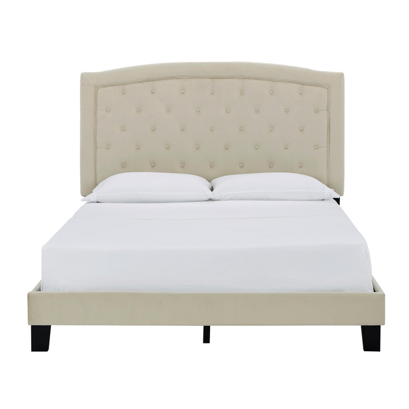 Signature Design by Ashley Adelloni Queen Upholstered Platform Bed B080-981 IMAGE 2