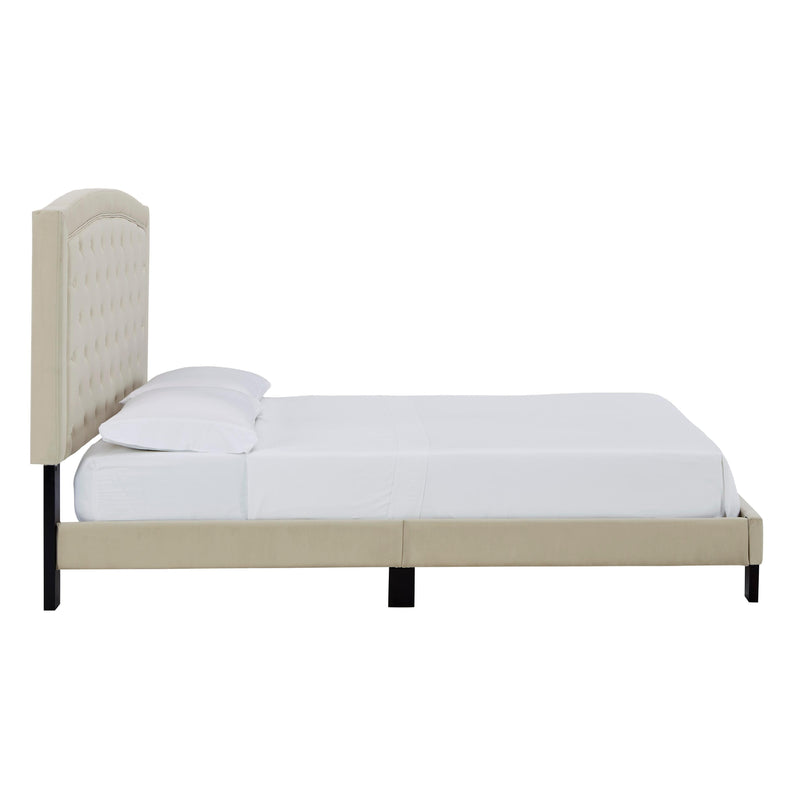 Signature Design by Ashley Adelloni Queen Upholstered Platform Bed B080-981 IMAGE 3