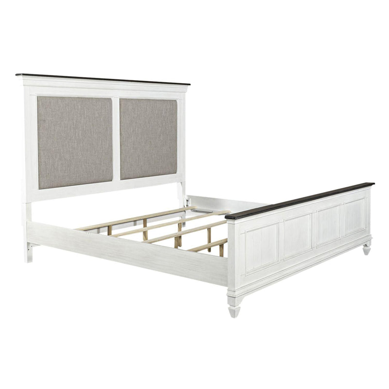 Liberty Furniture Industries Inc. Allyson Park Queen Upholstered Panel Bed 417-BR-QUB IMAGE 1