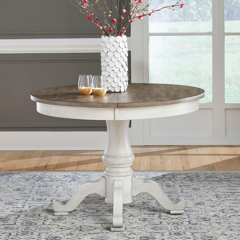 Liberty Furniture Industries Inc. Oval Ocean Isle Dining Table with Pedestal Base 303W-CD-PED IMAGE 3