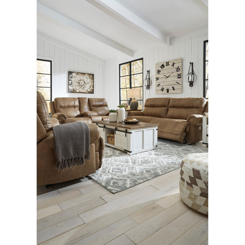 Signature Design by Ashley Grearview Power Reclining Leather Look Loveseat 6500418 IMAGE 11