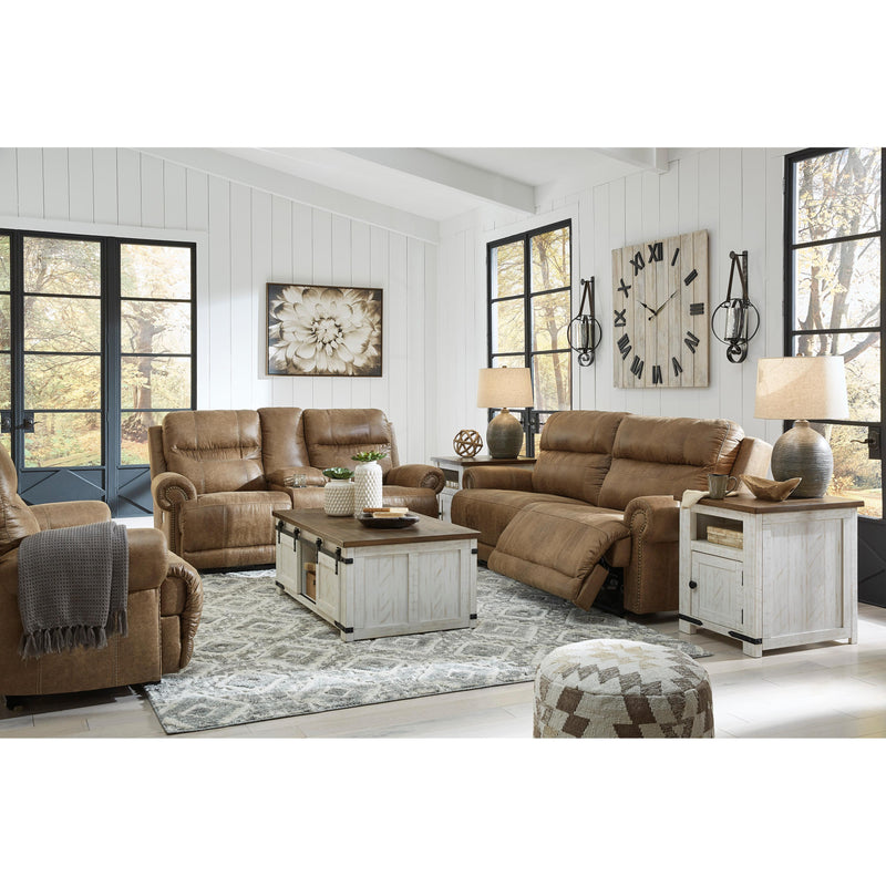 Signature Design by Ashley Grearview Power Reclining Leather Look Loveseat 6500418 IMAGE 15