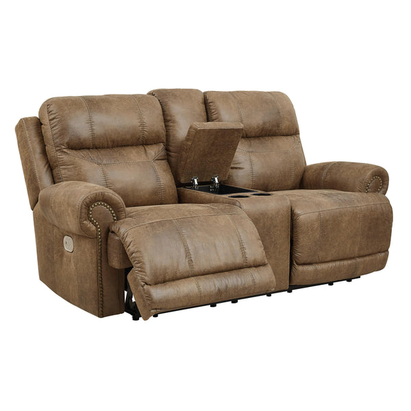 Signature Design by Ashley Grearview Power Reclining Leather Look Loveseat 6500418 IMAGE 1