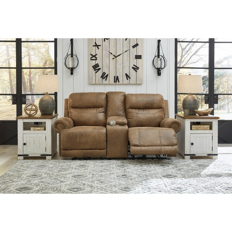 Signature Design by Ashley Grearview Power Reclining Leather Look Loveseat 6500418 IMAGE 5