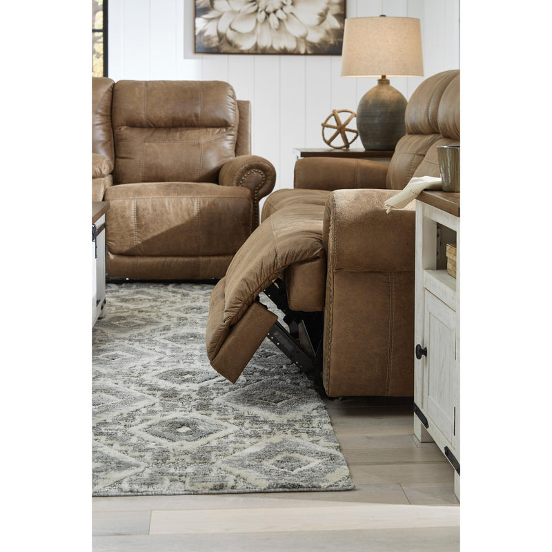 Signature Design by Ashley Grearview Power Reclining Leather Look Loveseat 6500418 IMAGE 9