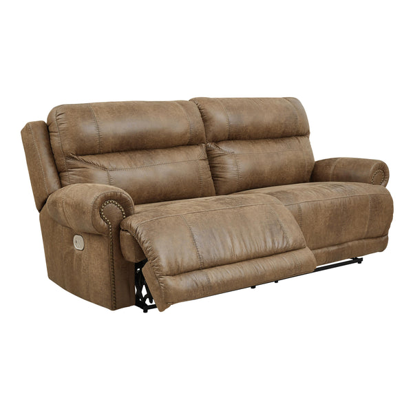 Signature Design by Ashley Grearview Power Reclining Leather Look Sofa 6500447 IMAGE 1