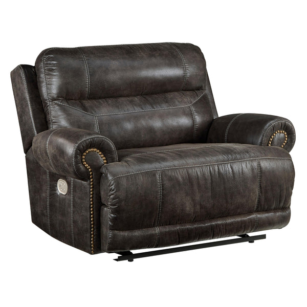 Signature Design by Ashley Grearview Power Leather Look Recliner 6500582 IMAGE 1
