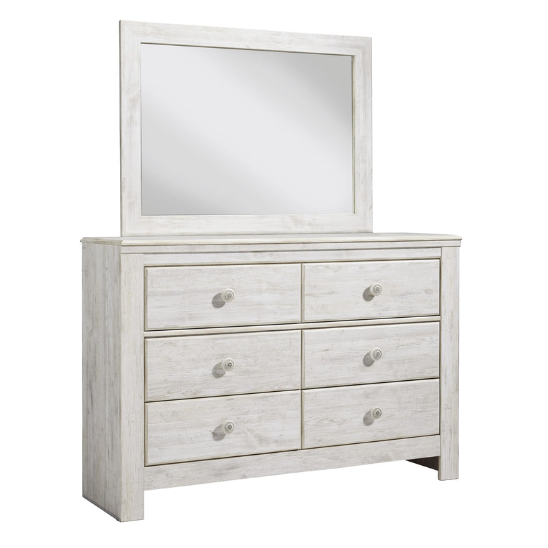 Signature Design by Ashley Paxberry 6-Drawer Kids Dresser with Mirror B181-21/B181-26 IMAGE 1