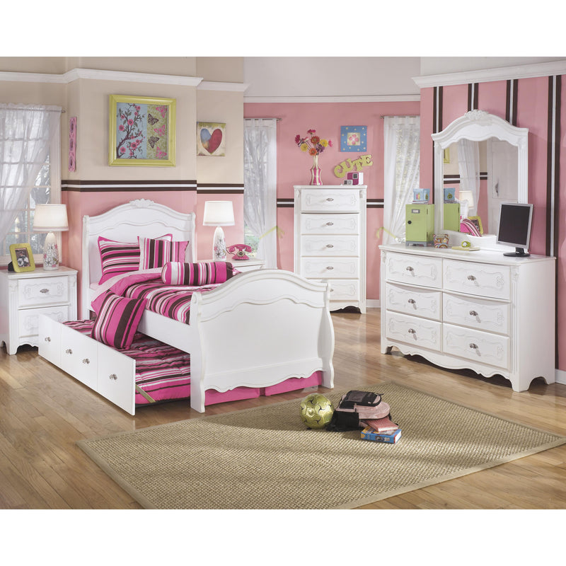 Signature Design by Ashley Exquisite 6-Drawer Kids Dresser with Mirror B188-21/B188-26 IMAGE 2