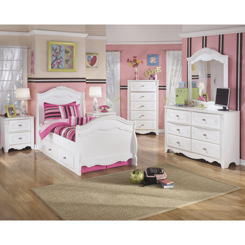 Signature Design by Ashley Exquisite 6-Drawer Kids Dresser with Mirror B188-21/B188-26 IMAGE 3