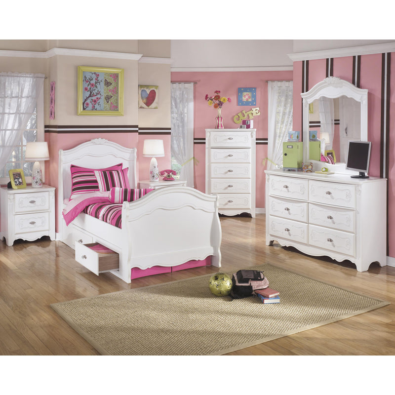 Signature Design by Ashley Exquisite 6-Drawer Kids Dresser with Mirror B188-21/B188-26 IMAGE 4