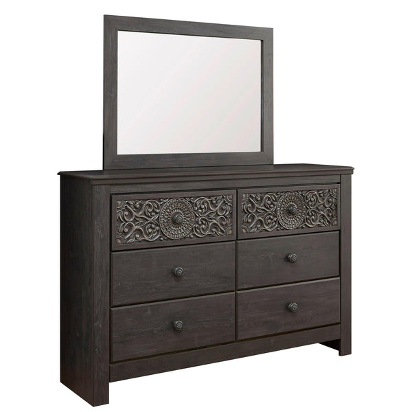 Signature Design by Ashley Paxberry 6-Drawer Dresser with Mirror B381-31/B381-36 IMAGE 1