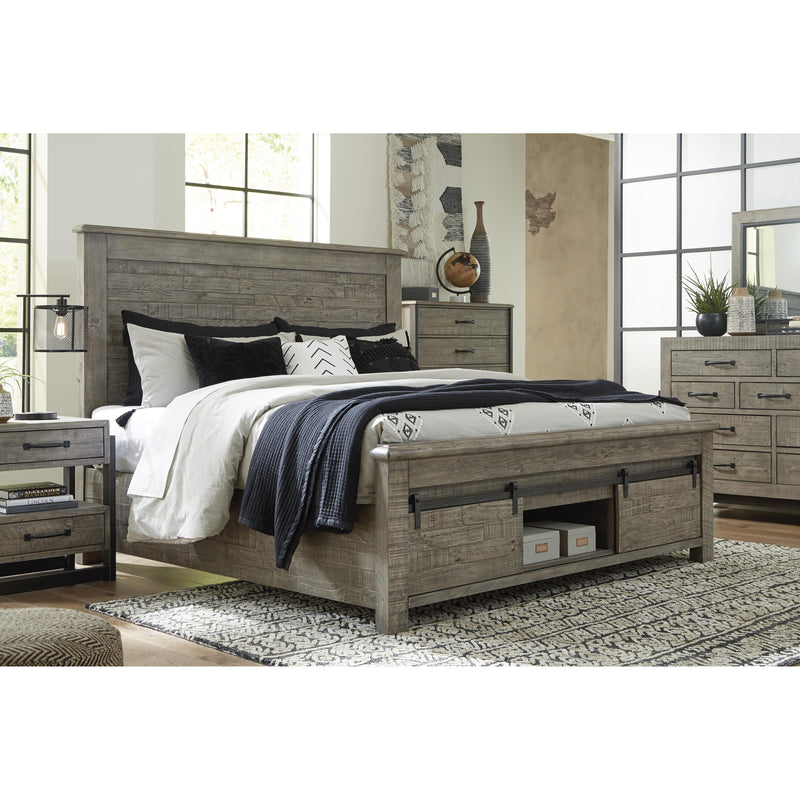 Signature Design by Ashley Brennagan Queen Panel Bed with Storage B774-74S/B774-77/B774-98S IMAGE 7