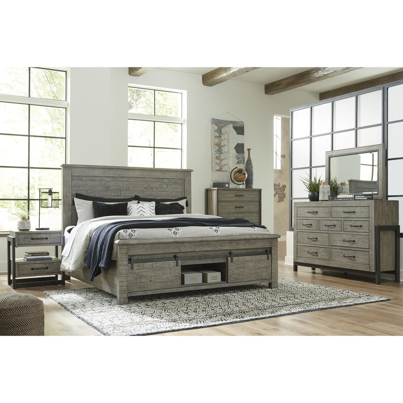 Signature Design by Ashley Brennagan Queen Panel Bed with Storage B774-74S/B774-77/B774-98S IMAGE 9
