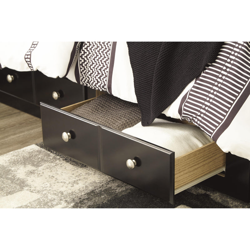 Signature Design by Ashley Mirlotown Queen Poster Bed with Storage B2711-61/B2711-67/B2711-64/B2711-98/B2711-50 IMAGE 5