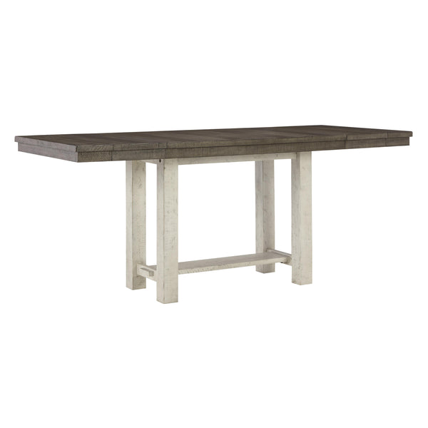 Benchcraft Brewgan Counter Height Dining Table with Trestle Base D784-32 IMAGE 1