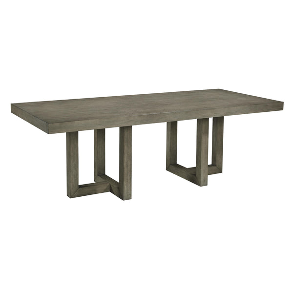 Signature Design by Ashley Anibecca Dining Table with Pedestal Base D970-25 IMAGE 1