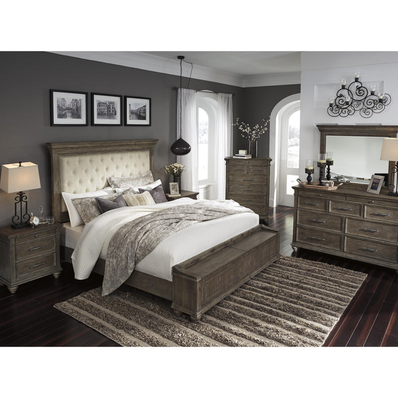Millennium Johnelle Queen Upholstered Panel Bed with Storage B776-157/B776-54S/B776-96 IMAGE 5
