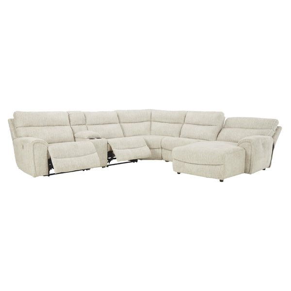 Signature Design by Ashley Critic's Corner Power Reclining Fabric 6 pc Sectional 1630358/1630357/1630319/1630377/1630346/1630397 IMAGE 1