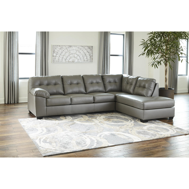 Signature Design by Ashley Donlen Leather Look 2 pc Sectional 5970266/5970217 IMAGE 3