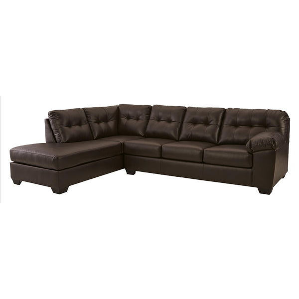 Signature Design by Ashley Donlen Leather Look 2 pc Sectional 5970416/5970467 IMAGE 1