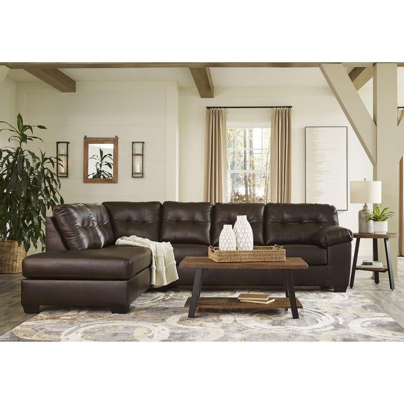 Signature Design by Ashley Donlen Leather Look 2 pc Sectional 5970416/5970467 IMAGE 6