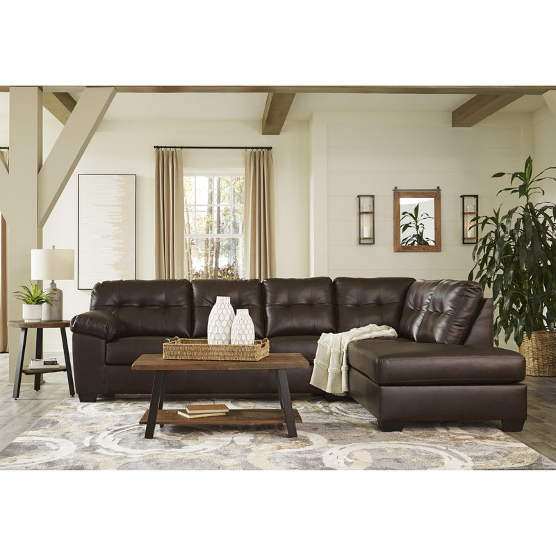 Signature Design by Ashley Donlen Leather Look 2 pc Sectional 5970466/5970417 IMAGE 6