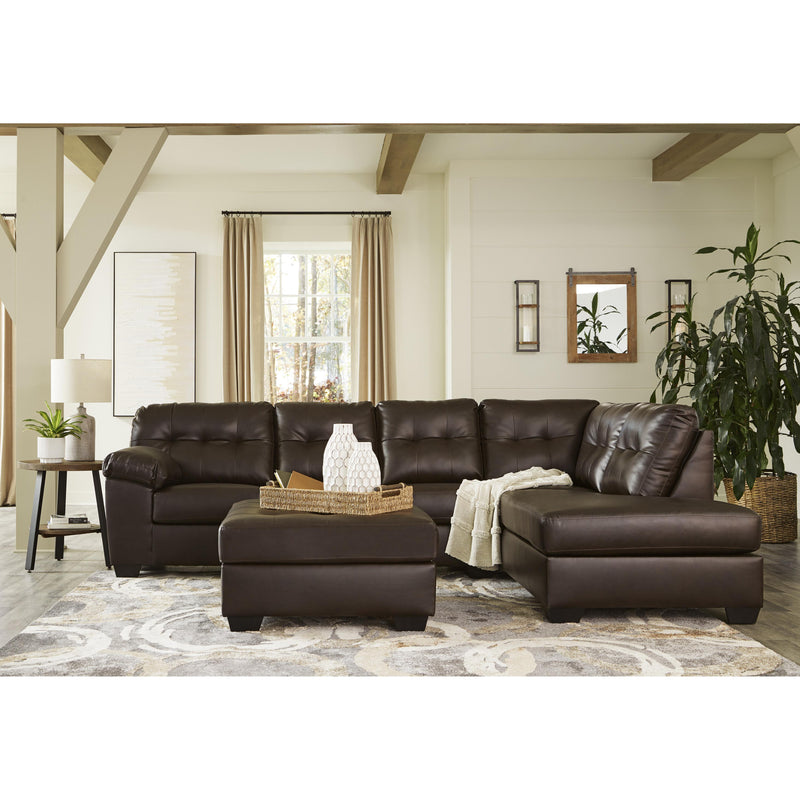 Signature Design by Ashley Donlen Leather Look 2 pc Sectional 5970466/5970417 IMAGE 7