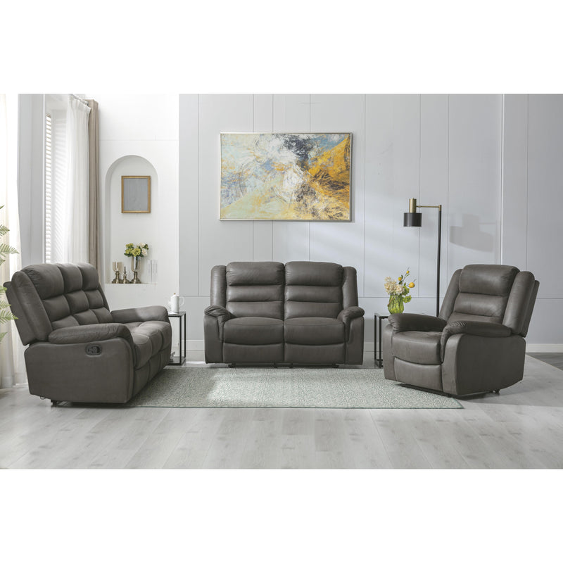 Signature Design by Ashley Welota Reclining Leather Look Loveseat 6140386 IMAGE 8