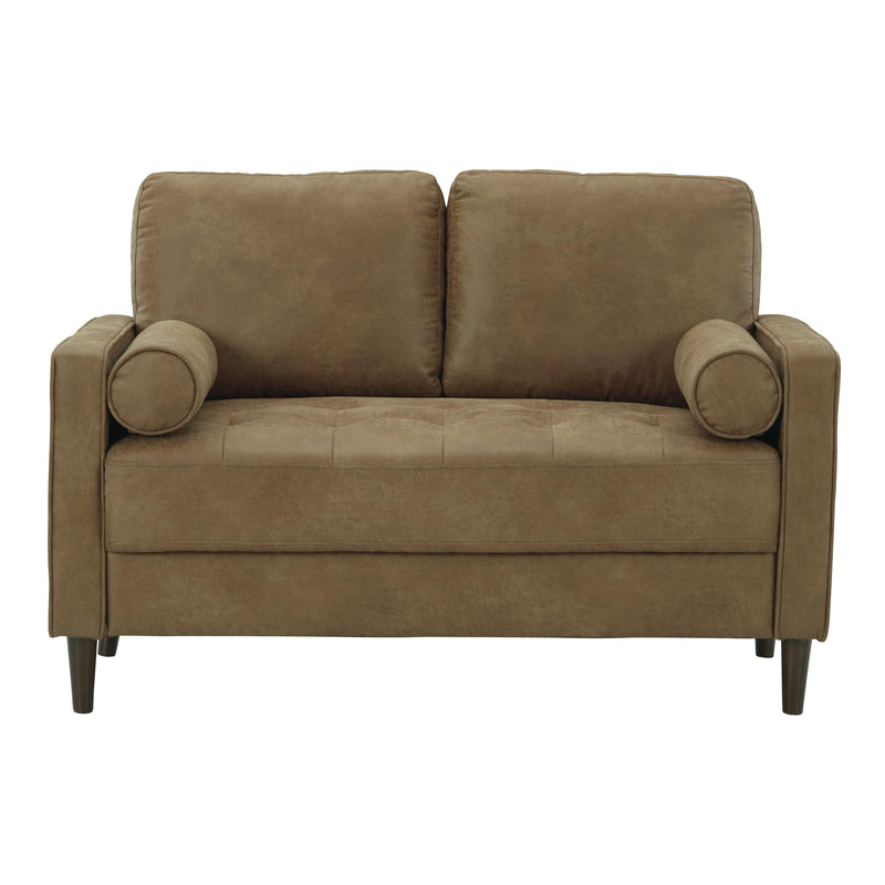 Signature Design by Ashley Darlow Stationary Leather Look Loveseat 5460435 IMAGE 2