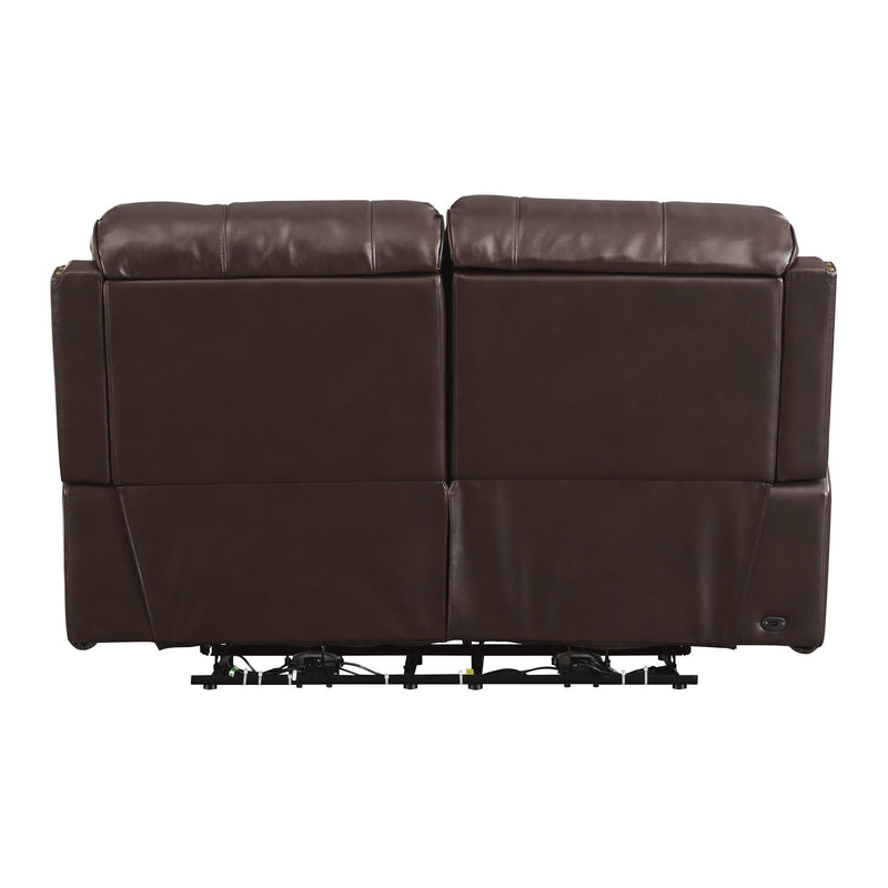 Signature Design by Ashley Latimer Power Reclining Leather Look Loveseat 6700518 IMAGE 5