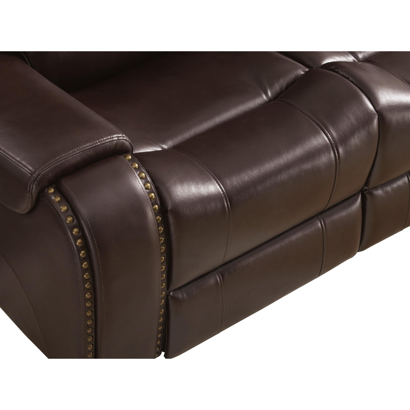 Signature Design by Ashley Latimer Power Reclining Leather Look Loveseat 6700518 IMAGE 7