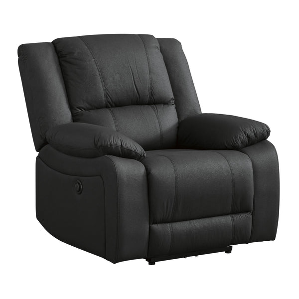 Signature Design by Ashley Delafield Power Leather Look Recliner with Wall Recline 4340106 IMAGE 1