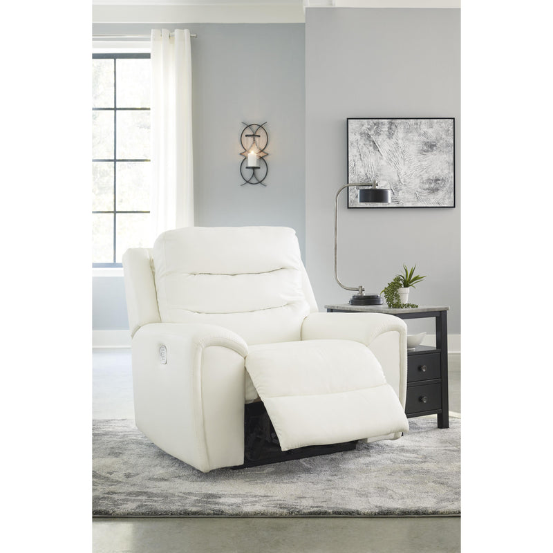 Signature Design by Ashley Warlin Power Leather Look Recliner 6110413 IMAGE 7