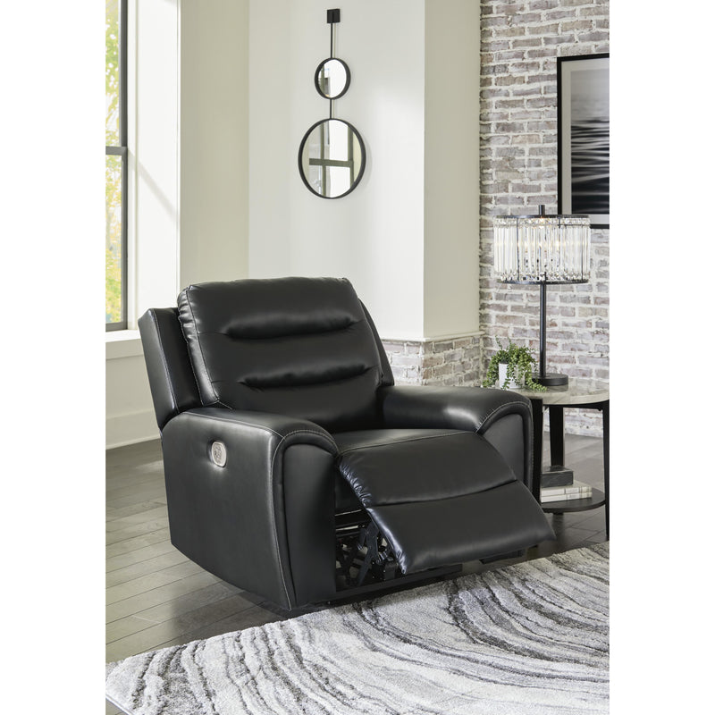 Signature Design by Ashley Warlin Power Leather Look Recliner 6110513 IMAGE 7