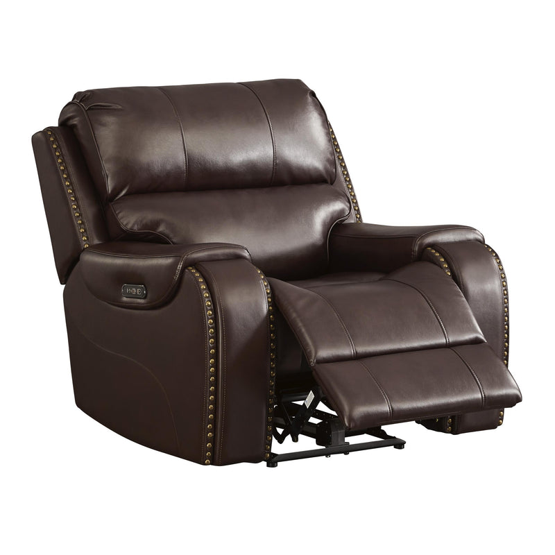 Signature Design by Ashley Latimer Power Leather Look Recliner 6700513 IMAGE 2